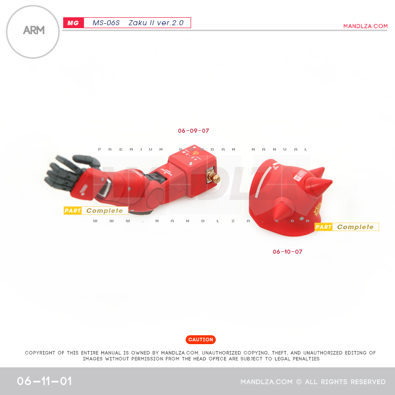 MG] Char Zaku 2.0 ARM 06-11