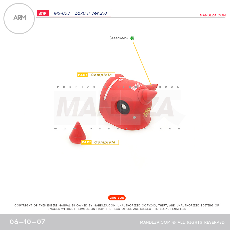 MG] Char Zaku 2.0 ARM 06-10