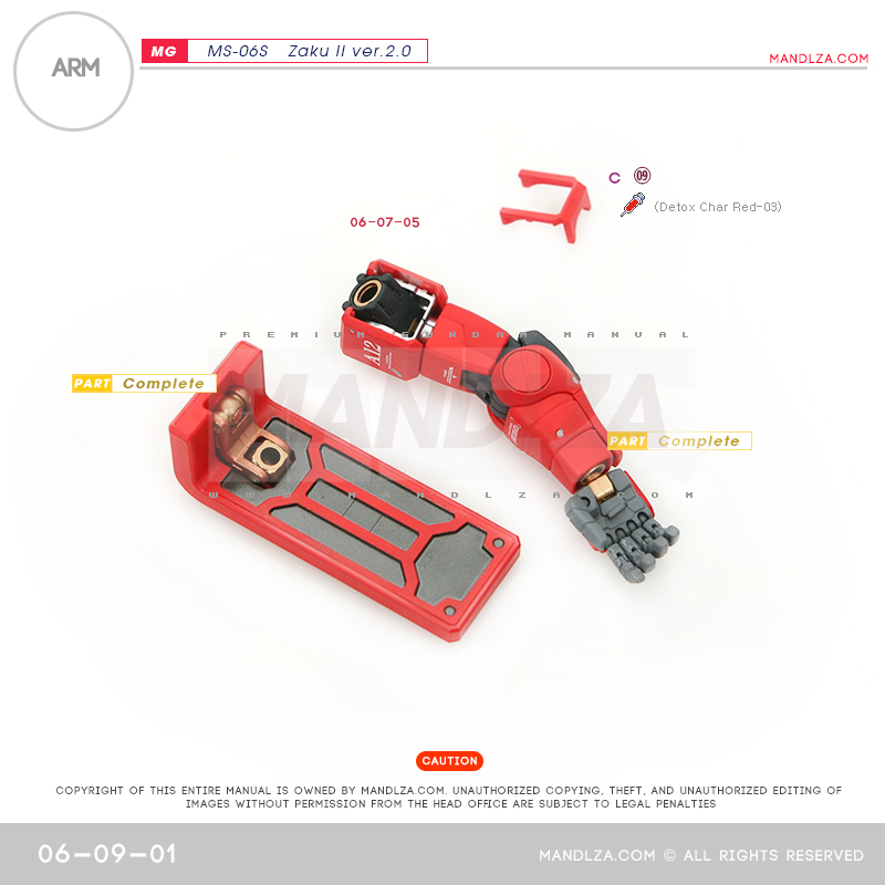 MG] Char Zaku 2.0 ARM 06-09