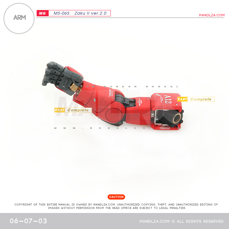 MG] Char Zaku 2.0 ARM 06-07