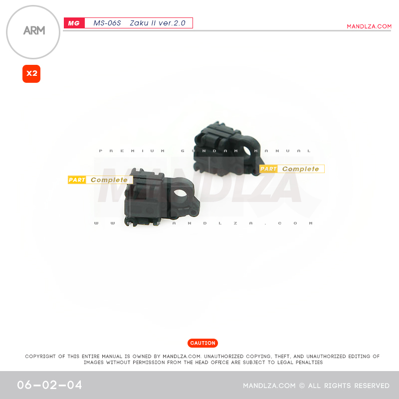 MG] Char Zaku 2.0 ARM 06-02
