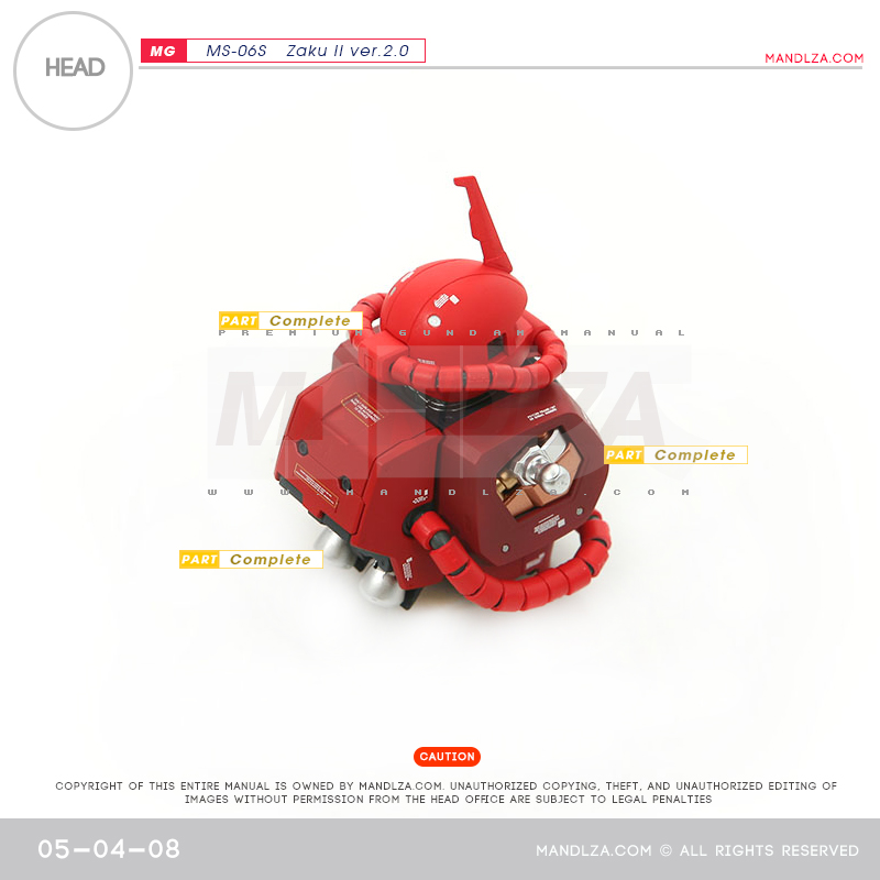 MG] Char Zaku 2.0 HEAD 05-04