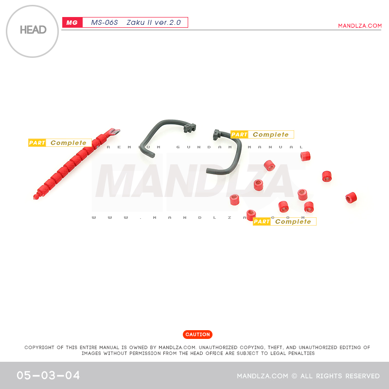 MG] Char Zaku 2.0 HEAD 05-03