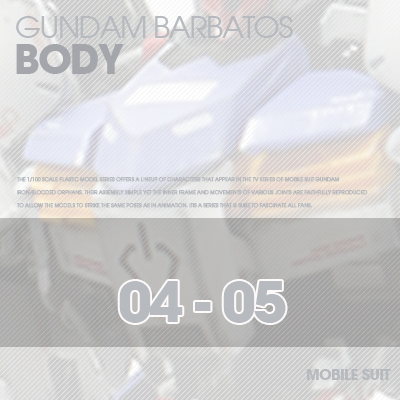 INJECTION] Barbatos 1/100 BODY 04-05