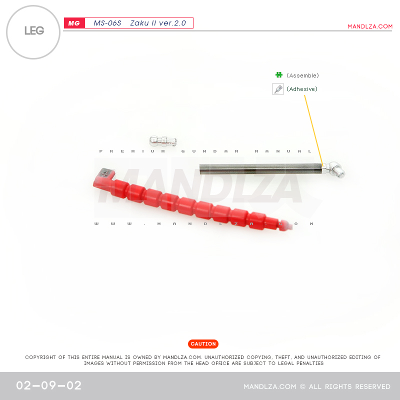 MG] Char Zaku 2.0 LEG 02-09