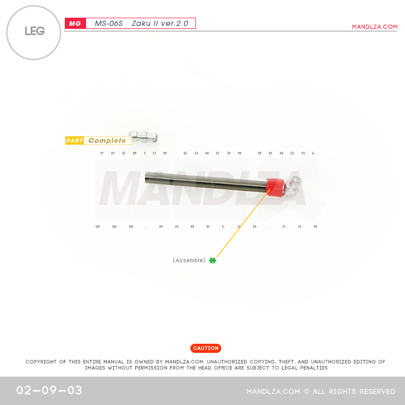 MG] Char Zaku 2.0 LEG 02-09