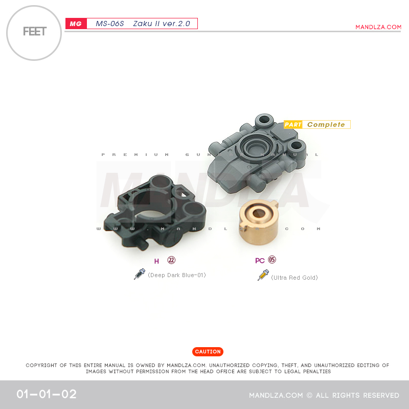 MG] Char Zaku 2.0 FEET 01-01