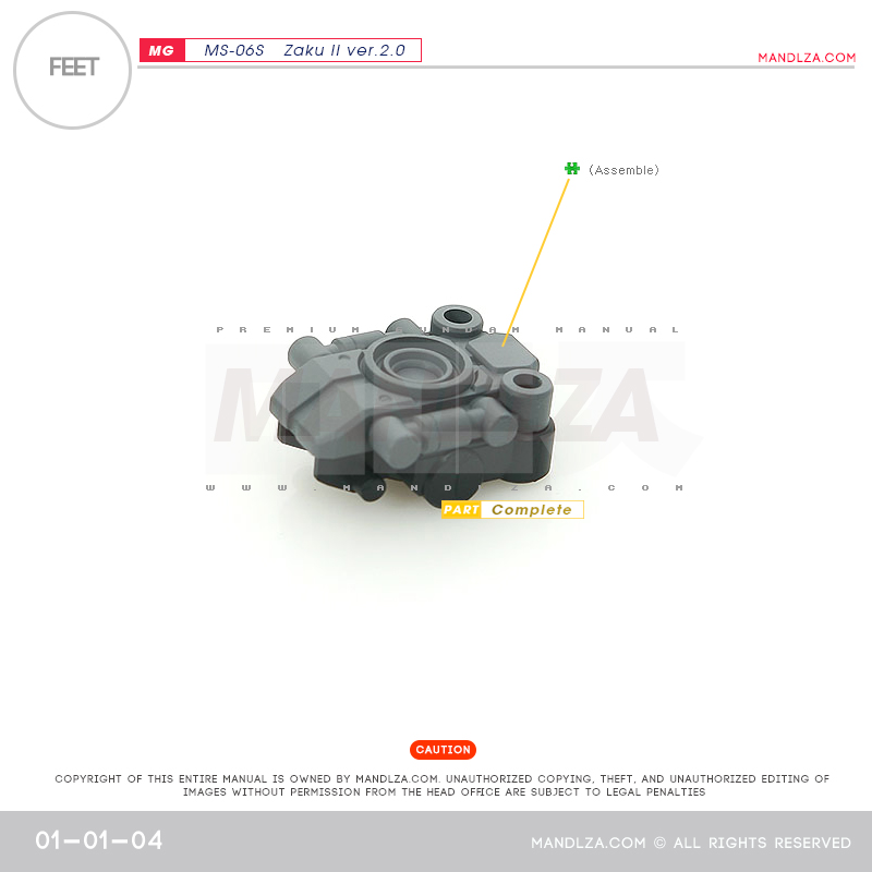 MG] Char Zaku 2.0 FEET 01-01