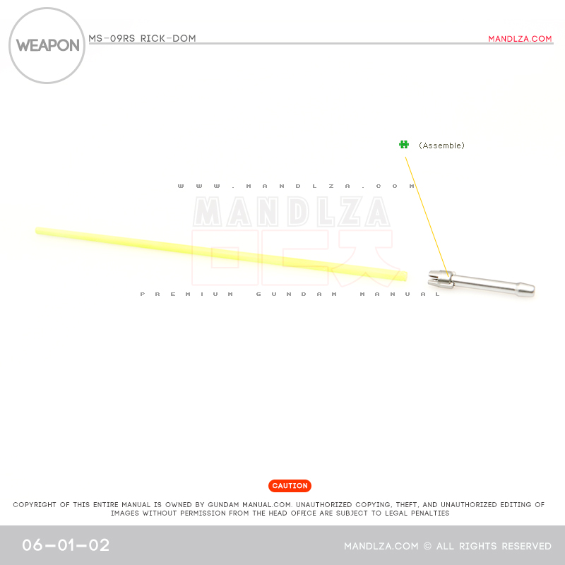 MG] Char Zaku 2.0 WEAPON 06-01