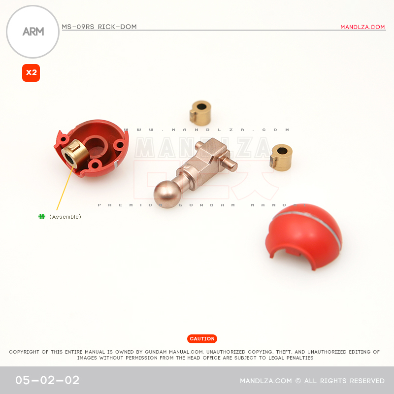 MG] Char Zaku 2.0 ARM 05-02