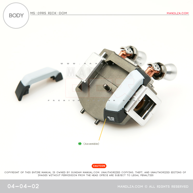 MG] Char Zaku 2.0 BODY 04-04