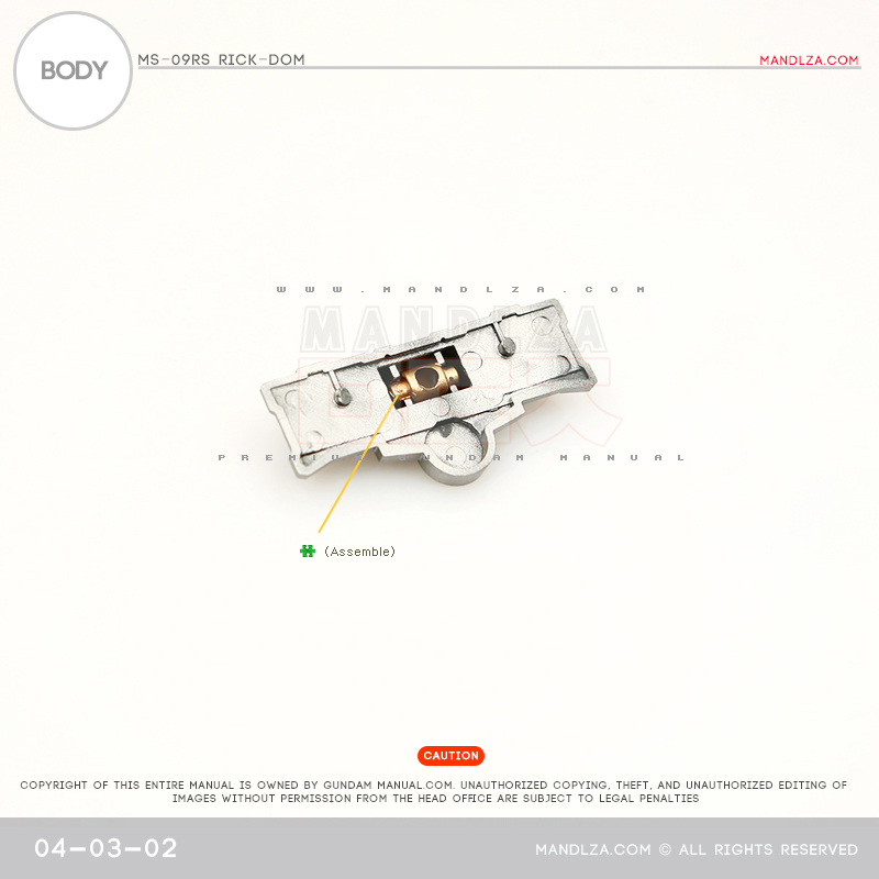MG] Char Zaku 2.0 BODY 04-03