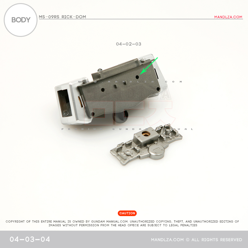 MG] Char Zaku 2.0 BODY 04-03