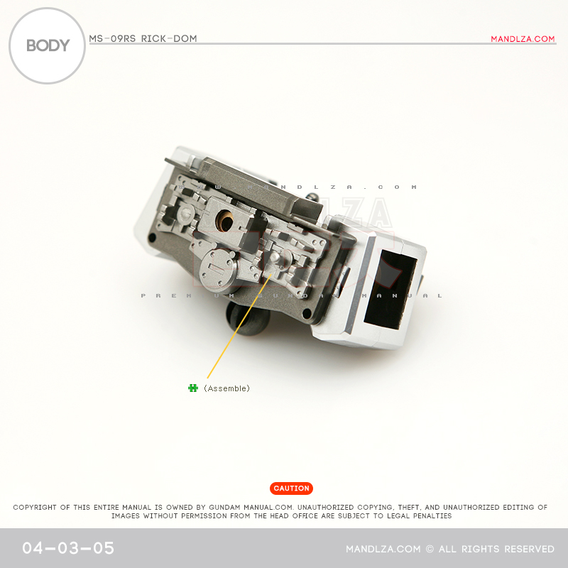 MG] Char Zaku 2.0 BODY 04-03