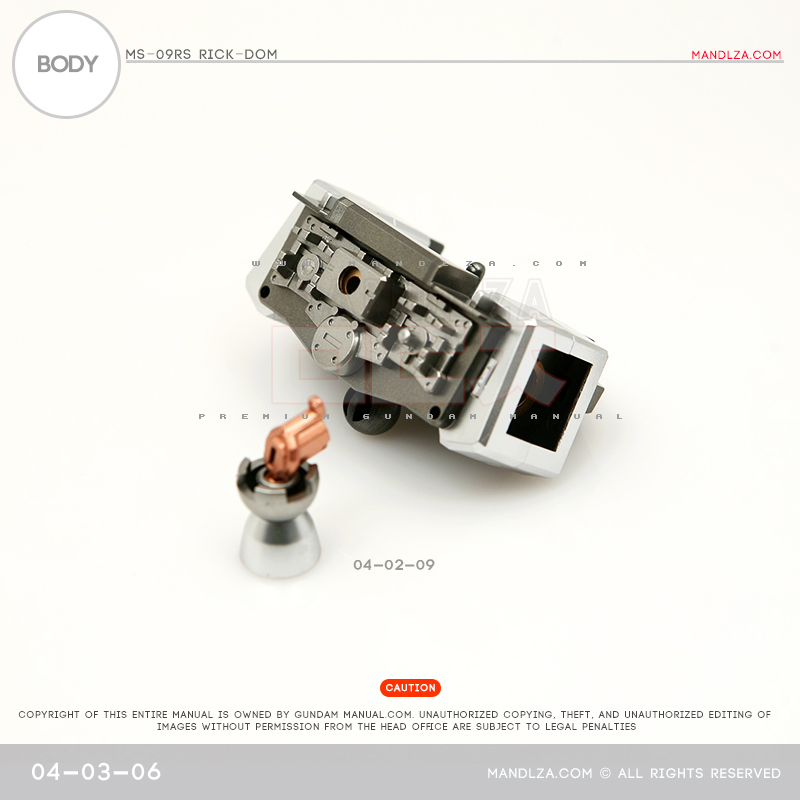 MG] Char Zaku 2.0 BODY 04-03