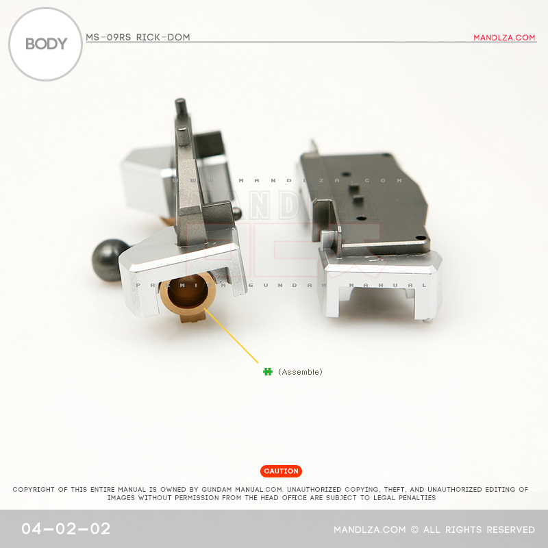 MG] Char Zaku 2.0 BODY 04-02