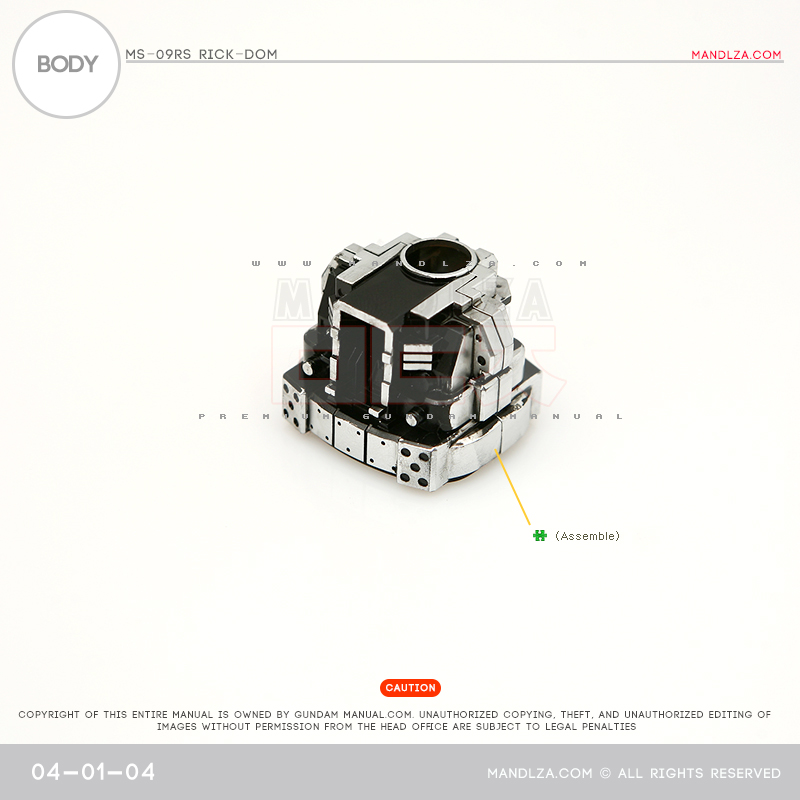 MG] Char Zaku 2.0 BODY 04-01