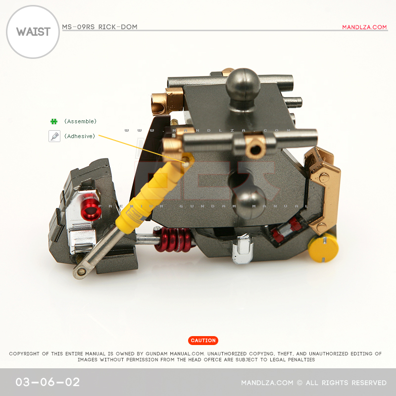 MG] Char Zaku 2.0 WAIST 03-06