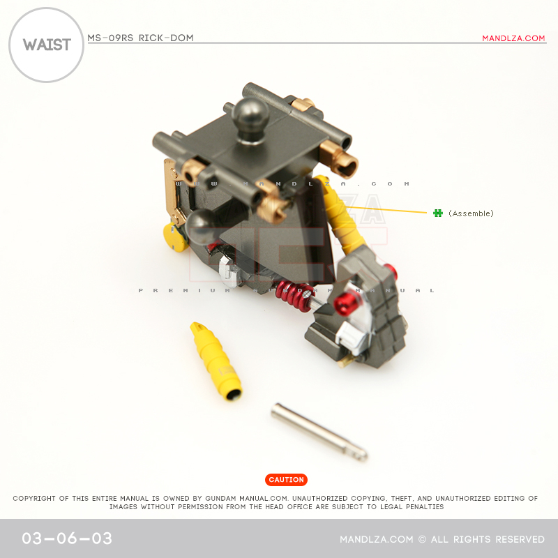 MG] Char Zaku 2.0 WAIST 03-06