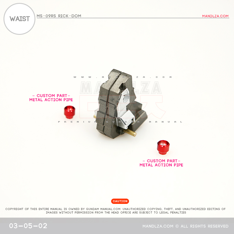 MG] Char Zaku 2.0 WAIST 03-05