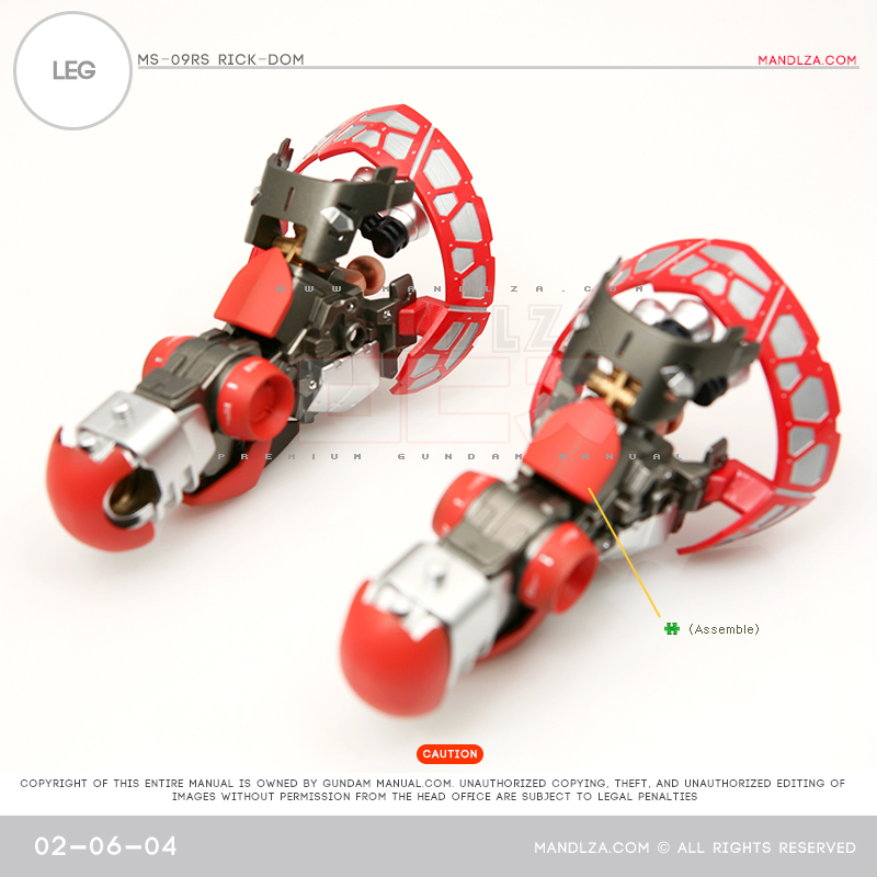 MG] Char Zaku 2.0 LEG 02-06
