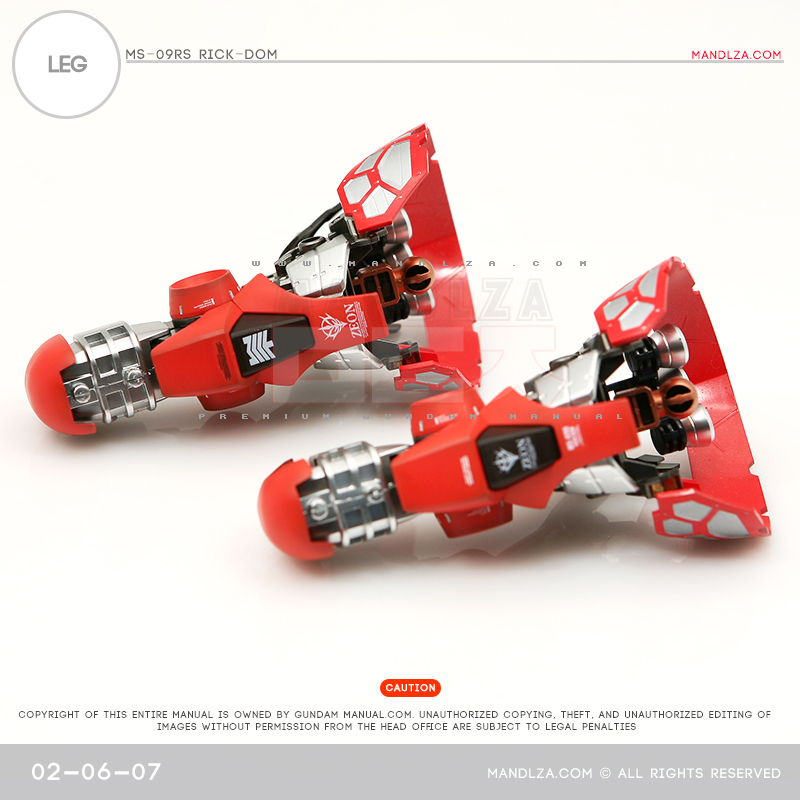 MG] Char Zaku 2.0 LEG 02-06