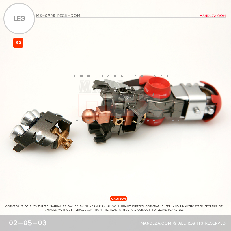 MG] Char Zaku 2.0 LEG 02-05