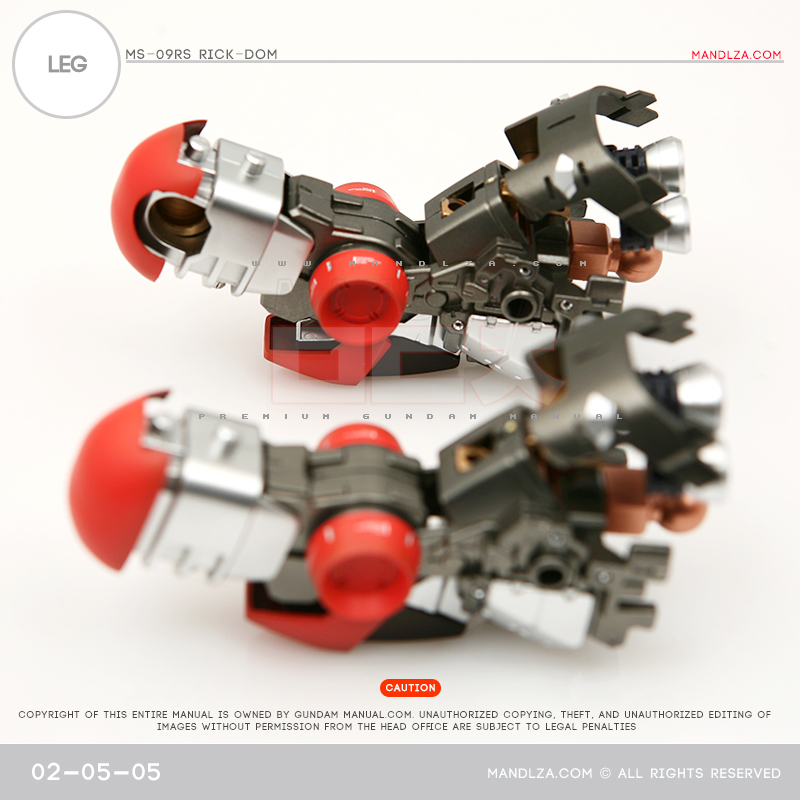 MG] Char Zaku 2.0 LEG 02-05