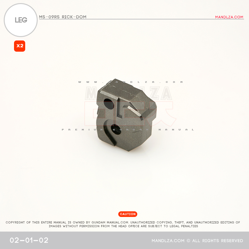 MG] Char Zaku 2.0 LEG 02-01