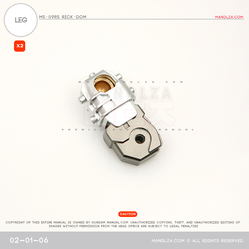 MG] Char Zaku 2.0 LEG 02-01