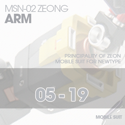MG] MSN-02 ZEONG ARM 05-19