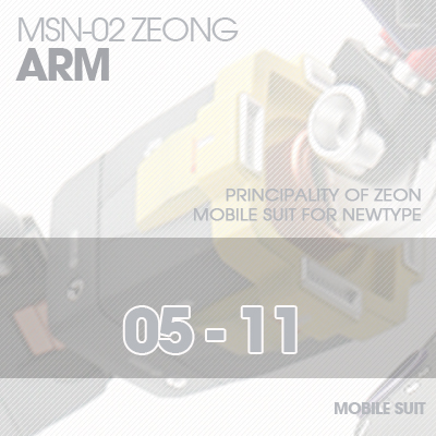 MG] MSN-02 ZEONG ARM 05-11