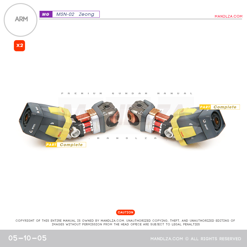 MG] MSN-02 ZEONG ARM 05-10