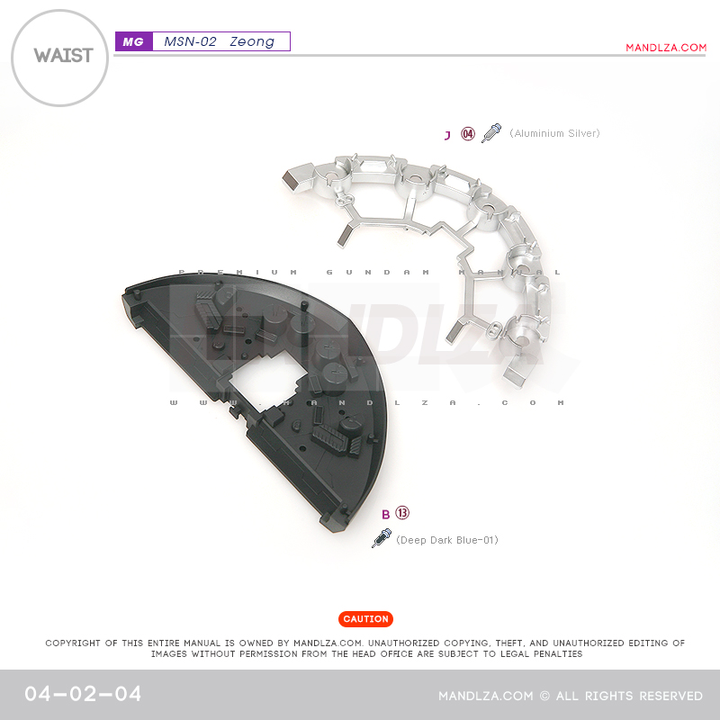 MG] MSN-02 ZEONG WAIST 04-02