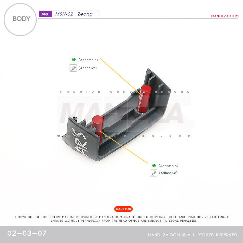 MG] MSN-02 ZEONG BODY02 02-03