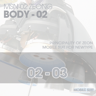MG] MSN-02 ZEONG BODY02 02-03