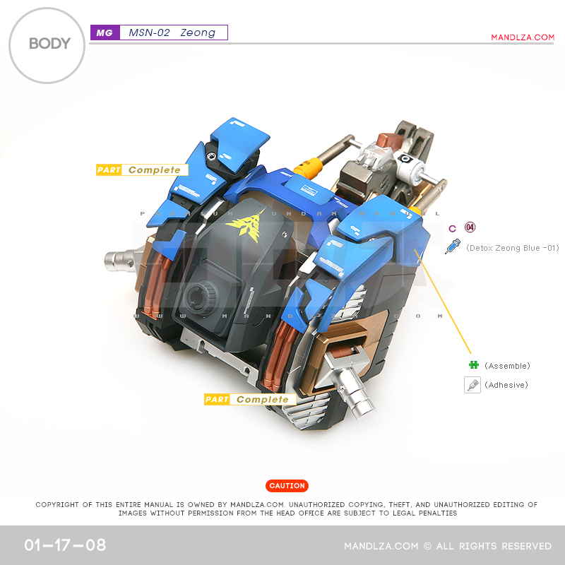 MG] MSN-02 ZEONG BODY02 01-17