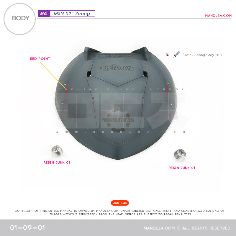MG] MSN-02 ZEONG BODY02 01-09