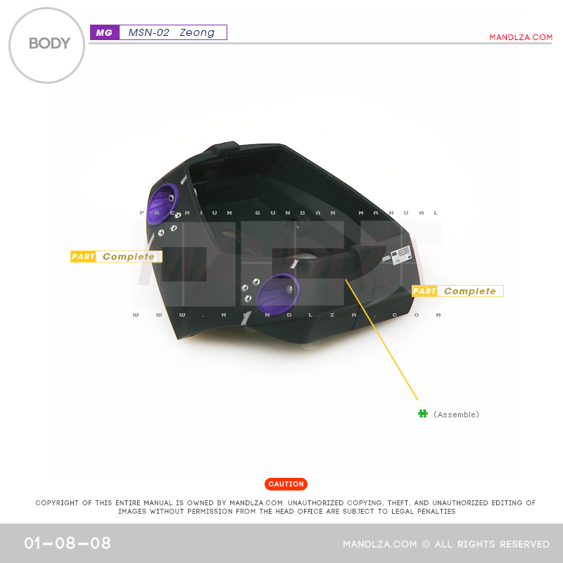 MG] MSN-02 ZEONG BODY02 01-08