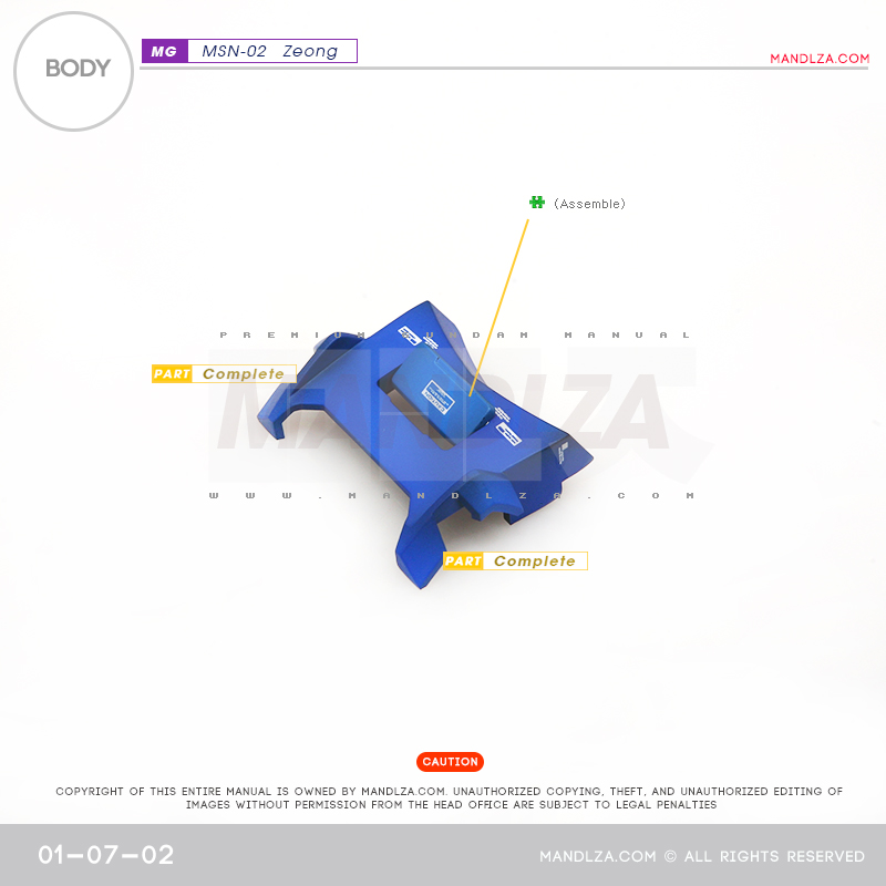 MG] MSN-02 ZEONG BODY02 01-07