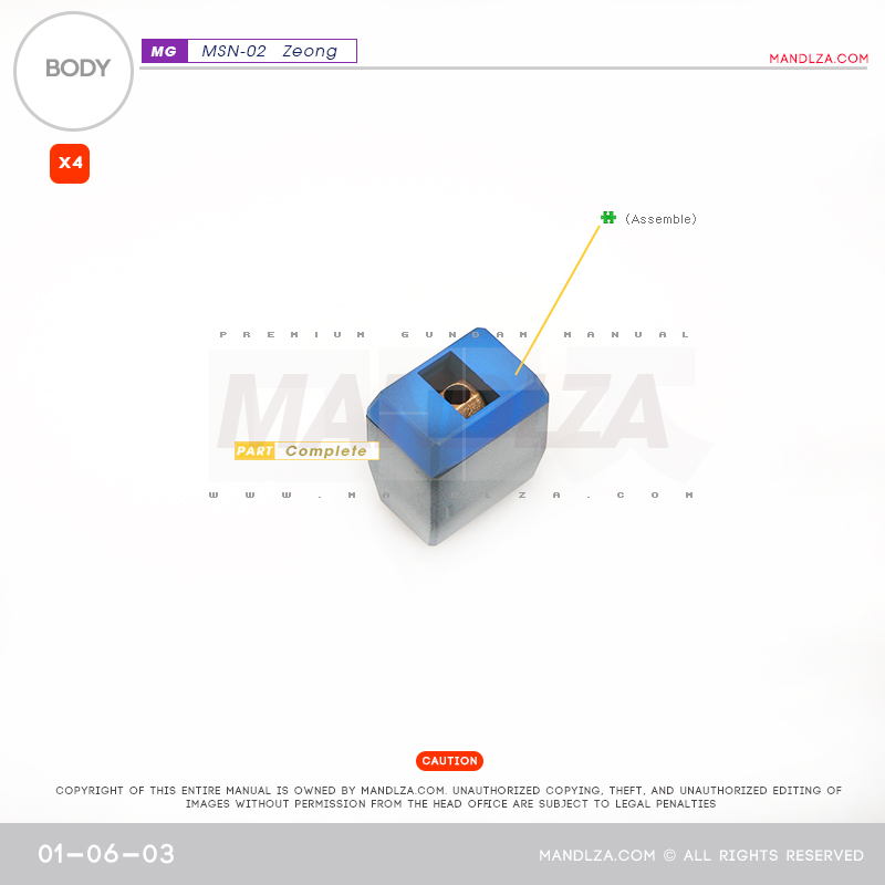 MG] MSN-02 ZEONG BODY02 01-06