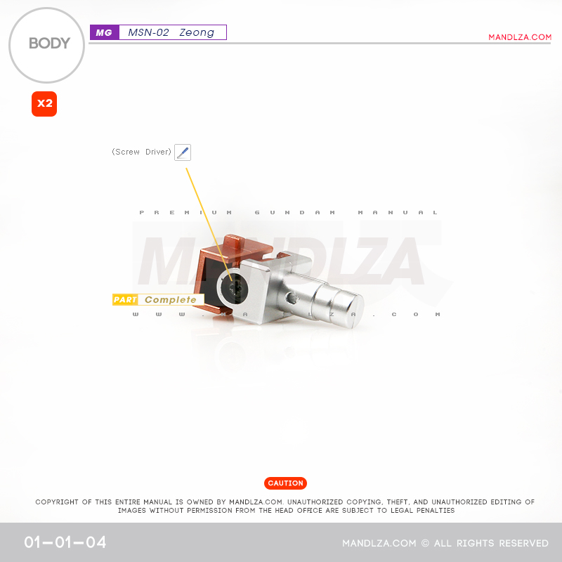 MG] MSN-02 ZEONG BODY02 01-01