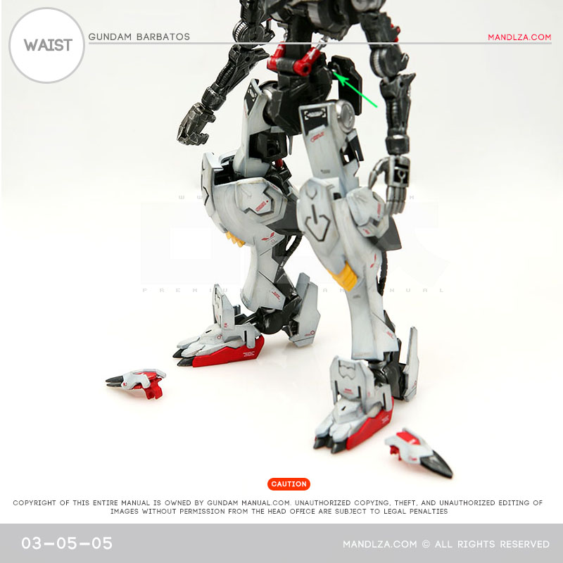 INJECTION] Barbatos 1/100 WAIST 03-05