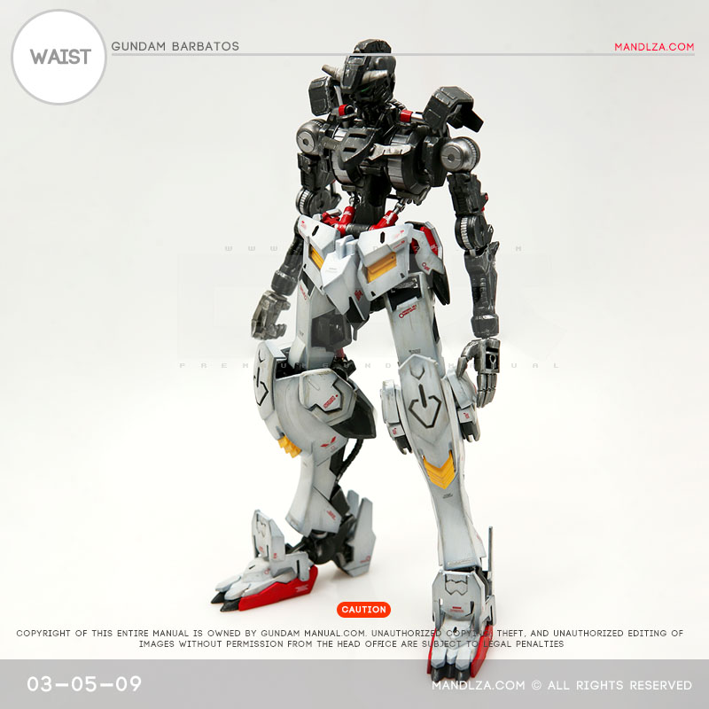 INJECTION] Barbatos 1/100 WAIST 03-05