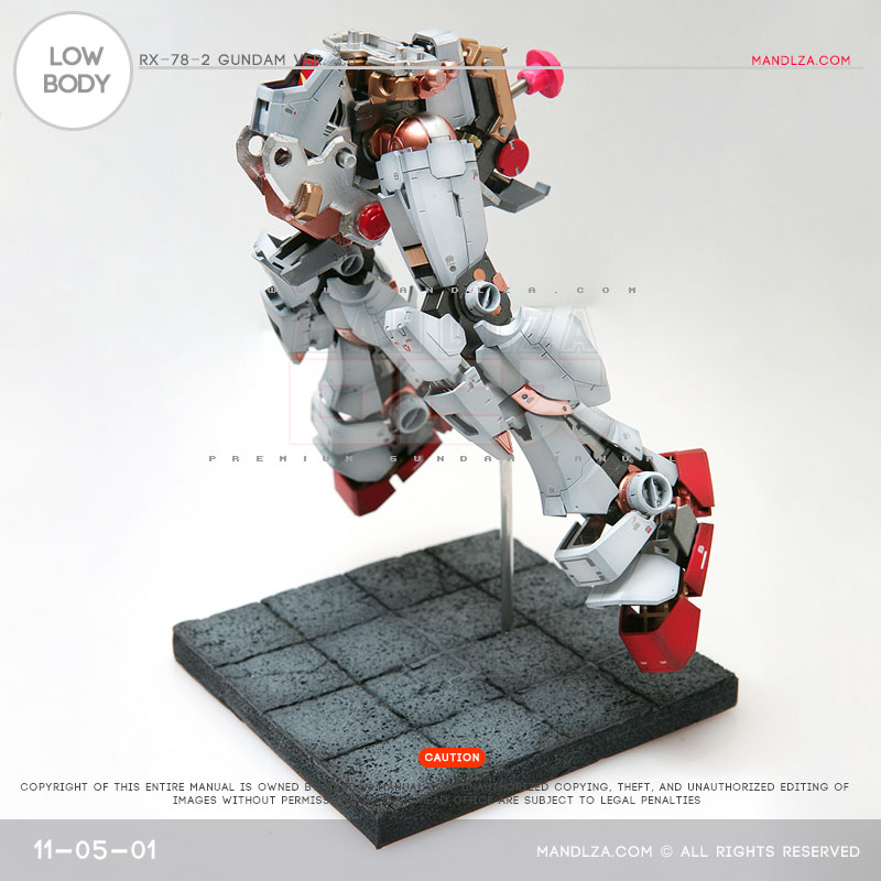 MG] RX78 3.0 LOW-BODY 11-05