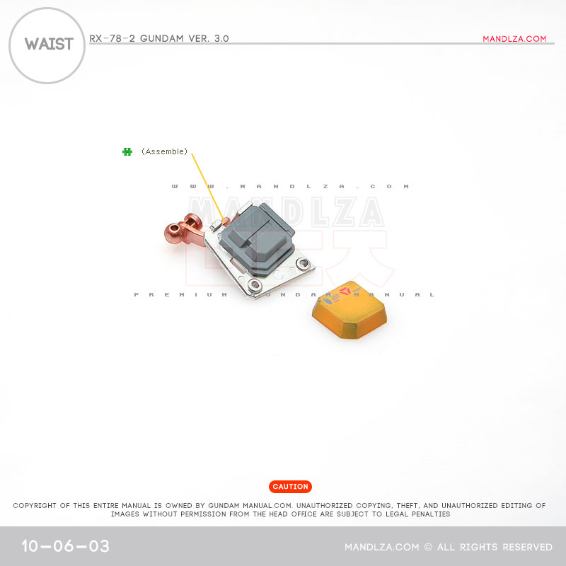 MG] RX78 3.0 WAIST 10-06