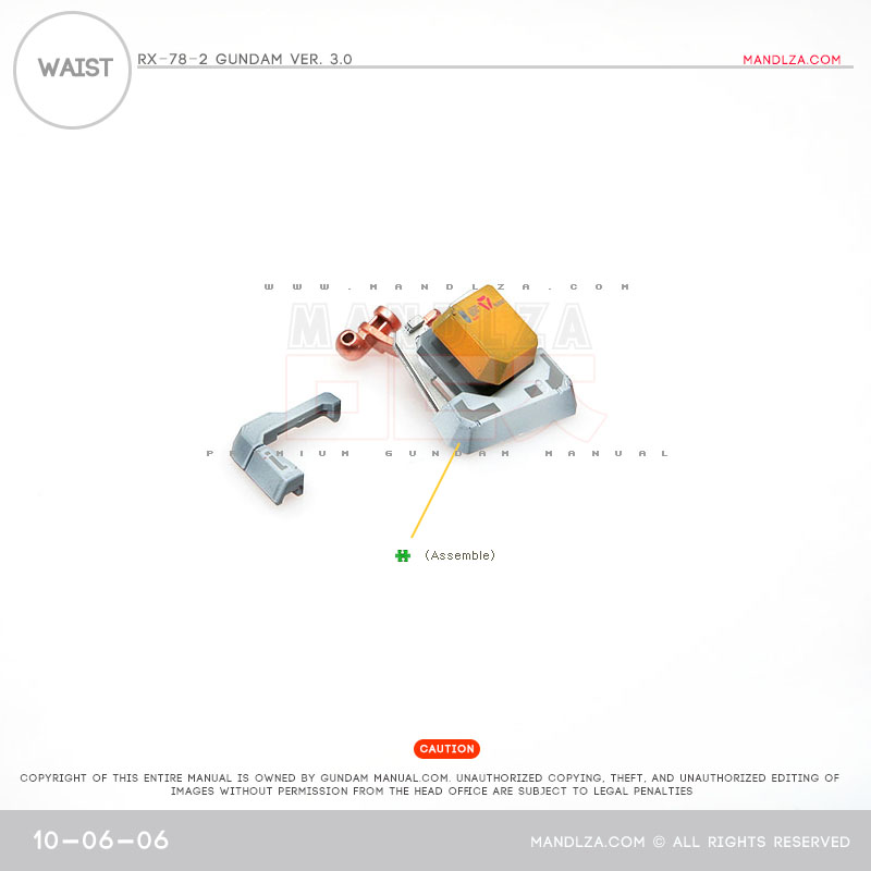 MG] RX78 3.0 WAIST 10-06