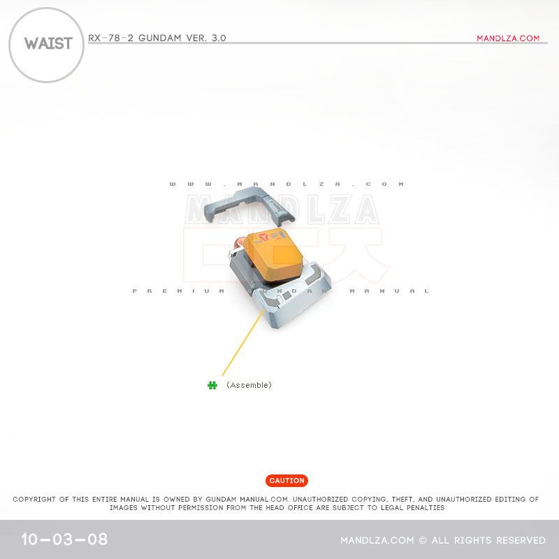 MG] RX78 3.0 WAIST 10-03