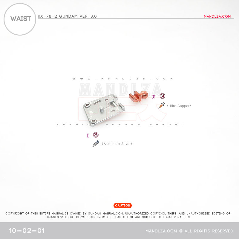 MG] RX78 3.0 WAIST 10-02