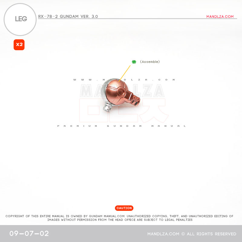 MG] RX78 3.0 LEG 09-08